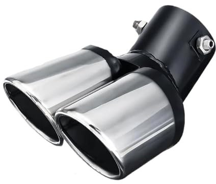 Auto Edelstahl Endrohr Auto Endschalldämpfer Ersatz Auspuffanlage Für B&MW E34 F10 F20 E92 E38 E91 Zubehör(LILA)