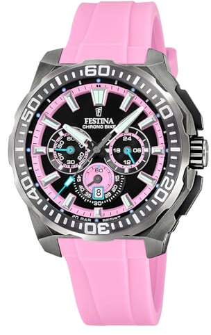 FESTINA CAB.CRONO ACE.COR.ESF.NE/RS.