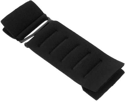 SHERCHPRY Adjustable 5-hole Sports Bra Extension Strap Buckle, Female Elastic Underwear Strap Extender Hook, Black, Compatible Sportswear and Yoga Outfits