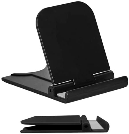 Faltbarer Tablet-Ständer – tragbares Babybett für Mobiltelefone – Smartphone für den Schreibtisch – zusammenklappbarer Ständer – Tee-Stand, Reise – Camping – Handyhalterung für den Schreibtisch