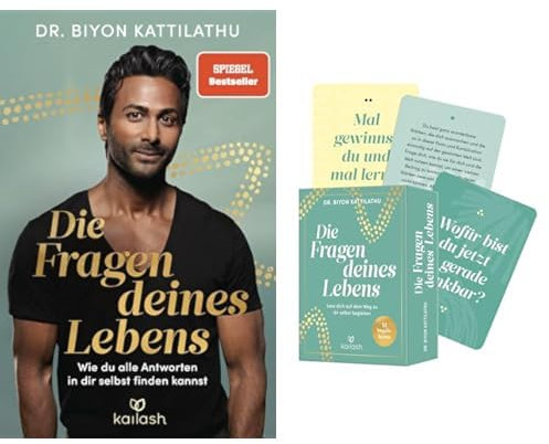 Biyon Kattilathu-Set: Die Fragen deines Lebens: Wie du alle Antworten in dir selbst finden kannst + Kartenset mit 52 Karten