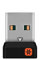 Hattba 1 x kabelloser Dongles-Empfänger, Unifying-USB-Adapter für Maus, Tastatur, 6 Geräte für M905, M325, M585