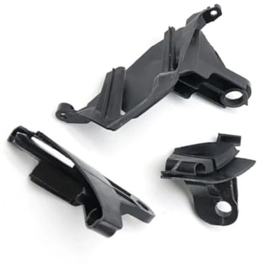Autoscheinwerfer-Reparatursatz for W211 2005 2009, linke und rechte Seite, Kompatibilität, inklusive 3 Halterungen(Left)