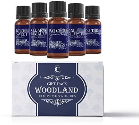 Essential Oil Starter Pack - Woodland Oils - 5 x 10ml - 100% Pure