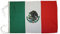 BANDERA de MÉXICO 45x30cm - BANDERINA MEXICANA 30 x 45 cm cordeles - AZ FLAG