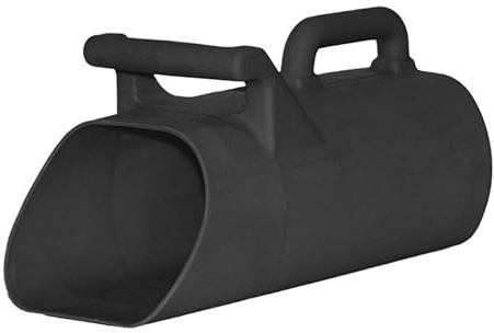 Bon Mortar Sand Bag Scoop 1/2 cu. ft. Capacity Lightweight One-Piece Plastic Tool for Grout Mortar Sand and Concrete Mixing and Placement