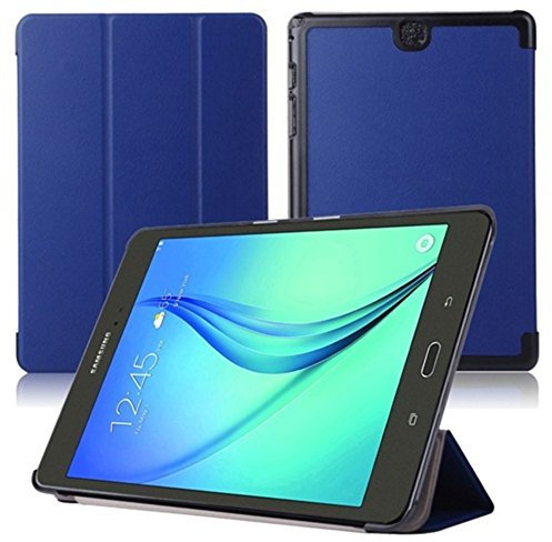 WiTa-Store Smart Cover per Samsung Galaxy Tab A SM-T550 T551 T555 9.7 Pollice Case Stand Slim Flip (Blu) Nuovo