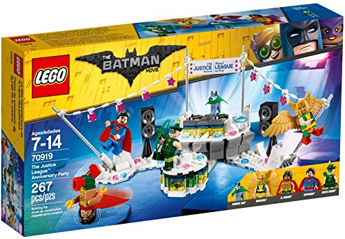 Lego 70919 Fiesta de Aniversario de la Liga de la Justicia, película de Batman.