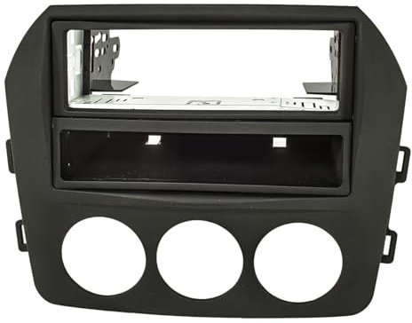 tomzz Audio 2433-025 Radioblende Metallschacht kompatibel mit Mazda MX-5 NC Facelift ab 2009 schwarz