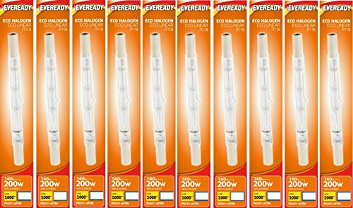 10x Halogen Linear J1188 Tube