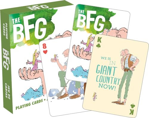 Aquarius Roald Dahl The BFG Set 52 Spielkarten + Joker (NM)