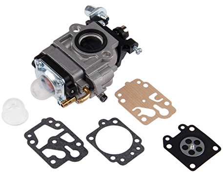 DRELD 2-Takt Vergaser Ersatzteile Vergaser Reparatursatz Freischneider Rasentrimmer Vergaser mit Dichtung für CG430 CG520 BC430 BC520 Chinesischer Freischneider (Hubraum: 43CC 52CC)