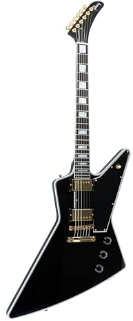 Explorer Custom Ebony #CS302458 - Custom E-Gitarre