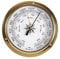 Beauneo Barometer, Wandtester aus Kupfer, Marineblau, für Metallstation, Boot, zum Aufhängen mit Hilfe eines Barometers, 115 mm