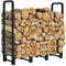 Artibear Support robuste pour bûches de chauffage - 1,2 m - Pour extérieur et intérieur - Noir mat