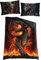 Spiral Draconis Unisex Bettwäsche Multicolor 100% Baumwolle 135 x 200 cm/80 x 80 cm Drachen, Gothic