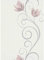 Papier peint motif floral romantique rose & gris | Tapisserie fleurie beige & rose idéale salon | Papier peint intissé chambre fille
