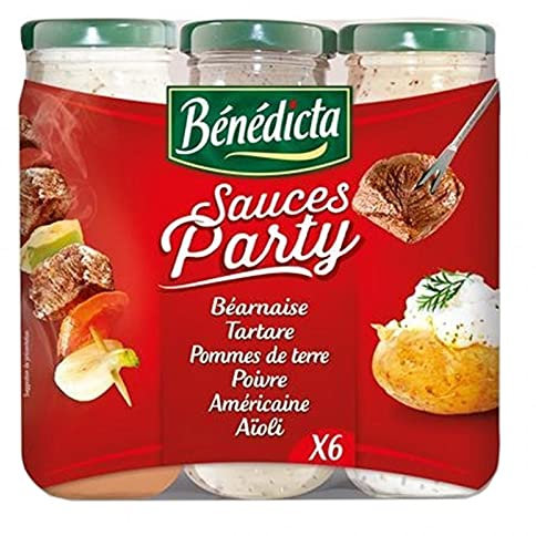 BENEDICTA - Sauces Party 500G - ( Lot De 3 )