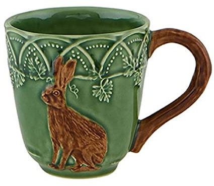 Bordallo Pinheiro Tasse, Porzellan, Rund, Tasse, 325 Milliliter
