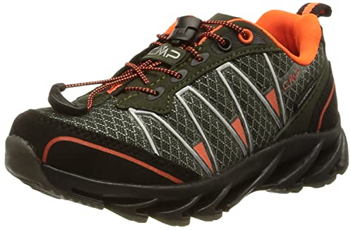 CMP Altak Trail Shoes Wp 2.0, Militare-F.Orange, Unisex-Kids, 37