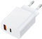 MEROM 20W Cargador de Pared USB A y C Compatible Fuente de Alimentación PD 3.0 y QC 3.0 / QC 2.0 para i Phone 15 14 13 12 Pro MAX Plus Xiaomi Huawei Samsung iOS Android Adaptador