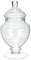Clear Glass Crystal Apothecary Jars Glass Candy Jar Candy Buffet Display Elegant Storage Jar Sweet Jar Decorative Party Wedding Candy Organizers Canister