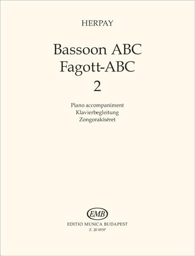 Bassoon ABC Piano accompaniment 2