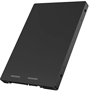ICY BOX Adaptateur M.2 SATA, Adaptateur SSD M.2 vers SATA 2,5, Convertisseur M.2 vers SATA III (jusqu'à 6 Gbit/s), Pour clé B/B+M (M.2 PCIe NVMe Non supporté), Boîtier 2,5, IB-M2S253