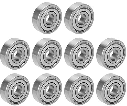 Kugellager, 10 Stück -Lager, 8 Mm/0,3 Zoll Edelstahl-Kugellager, Doppelt Geschirmte Linearlager für -Lager