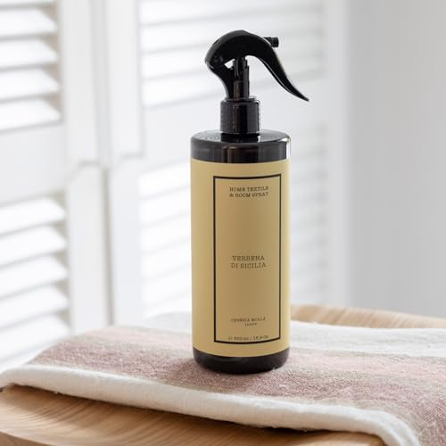 CERERÍA MOLLA 1899 | Spray Textil Hogar Verbena di Sicilia | Para Prendas, Almohadas y Otros Textiles del Hogar | Ambienta Sin Dejar Manchas | Pulverizador en Pistola Manual | 500ml