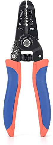 Wire Stripping Plier, Wire Stripper and Wire Cutter for Stranded Wire and Solid Wire 10-20 AWG Multi-Tool Pliers
