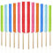 12PCS Microfiber Duster Mini Detail Dusters Fan Cleaner Sticks for Crevice Cleaning, Gap Dust Split Feather Dust Brush Radiator Cleaner Brush for Home Car Windows Vent Blind Fan and Small Spaces