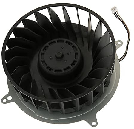 Haosie PS5 Cooling Fan, Internal Cooling Fans KSB1212HGG4E DC 12V 2.15A 23 Blades Universal Replacement Cooling Fan for Consoles