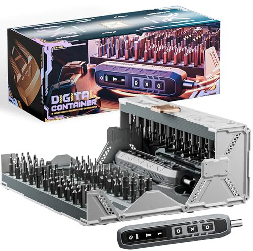 Kit di cacciaviti elettrici 180 in 1, mini cacciavite di precisione, senza fili, strumento di riparazione per laptop, telefono, modding, fai da te, Xbox, MacBook, console di gioco, orologio