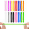 Nogeqi 24 Wide Thick Silicone Rubber Bands - Colorful Rubber Rings for Books, Notebooks, Kitchen Utensils, Art & Crafts