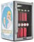 KLARSTEIN Frigorifero 70L, Mini frigo Silenzioso con Ripiani Rimovibili, Porta in Vetro e LED, Adatto all'Uso Esterno, 0-10°C