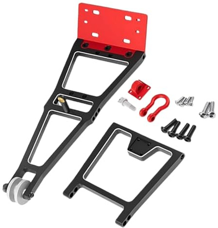 CoudarTitie RC Tow Truck Winch Wrecker Kit,1/10 Scale RC Truck And Tow Build Kit Sturdy DIY Part Chassis Frame DIY Parts Updates