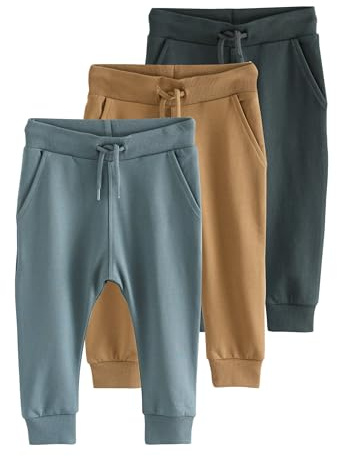 NEXT Jungen Jogginghosen Super Skinny, 3er-Pack 62-122