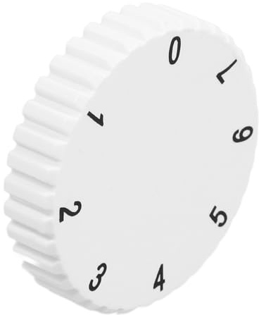 White Plastic Fridge Thermostat Temperature Control Knob | Refrigerator Accessory, Fridge Temperature Dial, Replacement Fridge Knobs for Accurate Temperature Regulation