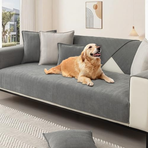 QHAIYYBF Sofabezug rutschfeste Couch überzug Sofadecke,Sofa Sitzkissenbezug,Sofaschutz1 2 3 4-Seater L Shape Sofaschoner, Neue Universelle rutschfeste Sofa Überwurf für Wohnzimmer