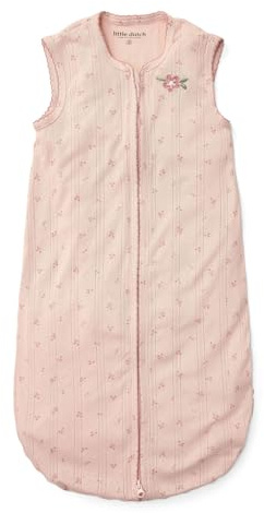 Little Dutch Schlafsack Sommer Sommerschlafsack Baby 0.5 Tog Gr. 70 cm rosa - Pure Blossom