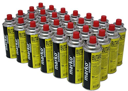 Marko Outdoor 28 Pack Butane Gas Canisters