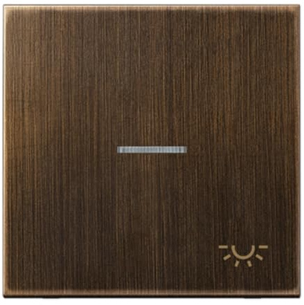 Jung - Visier-Symbol Licht Messing antik