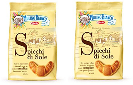 Mulino Bianco: Spicchi di Sole Butterbrot und Eiern, 400 g, 2 Stück