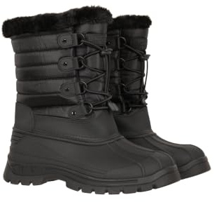 Mountain Warehouse Whistler Womens Adaptive Snow Boots | Ladies Durable Snowproof & Warm Winter Footwear, Deep Lugs & High Traction Soles for Enhanced Grip, For Walking, Daily Use