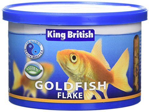 King British Goldfish Flake Food 55 grams, Pack of 6