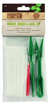 Gardman 15480 Ensemble de Pelle Plantoir + Plantoir + Étiquettes