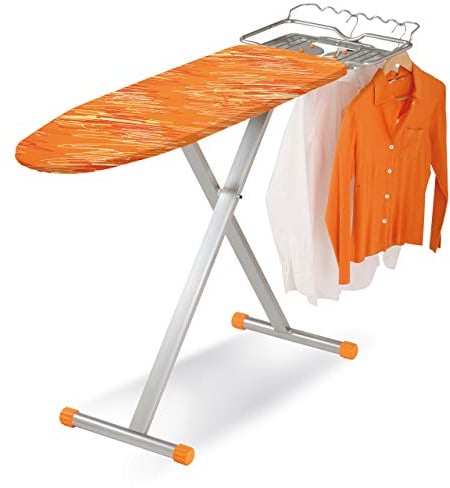 Casabriko 10420 Asse da Stiro in rete di acciaio, Colori assortiti, 120 x 38 cm