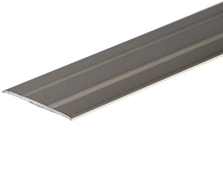 SELF-Adhesive ANODISED Aluminium Door Floor BAR Edge Trim Threshold Profile 930mm x 35mm A08 INOX