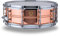Ludwig Kupfer Phonic Glatte Snare Drum 35,6 x 12,7 cm. Glattes Finish mit Spannböckchen